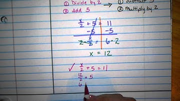 ALG 3.2 Solve TwoStep Equations