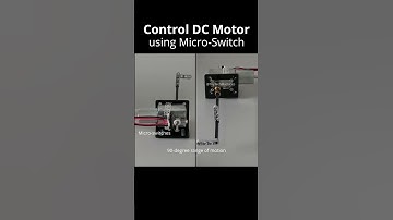90° DC Motor Control with Limit Switches