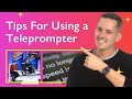 Tips for using a teleprompter  phil pallen
