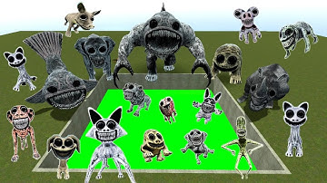 DESTROY ALL ZOONOMALY MONSTERS FAMILY in TOXIC POOL - Garry