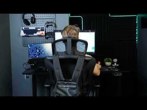 Відео: Офісне крісло OfficePro OC950B Black (OC950B)