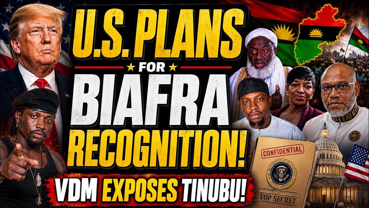 US DELIVERED A SPEACH FOR BIAFRA + VDM FACE TINUBU,KANU SAID IT