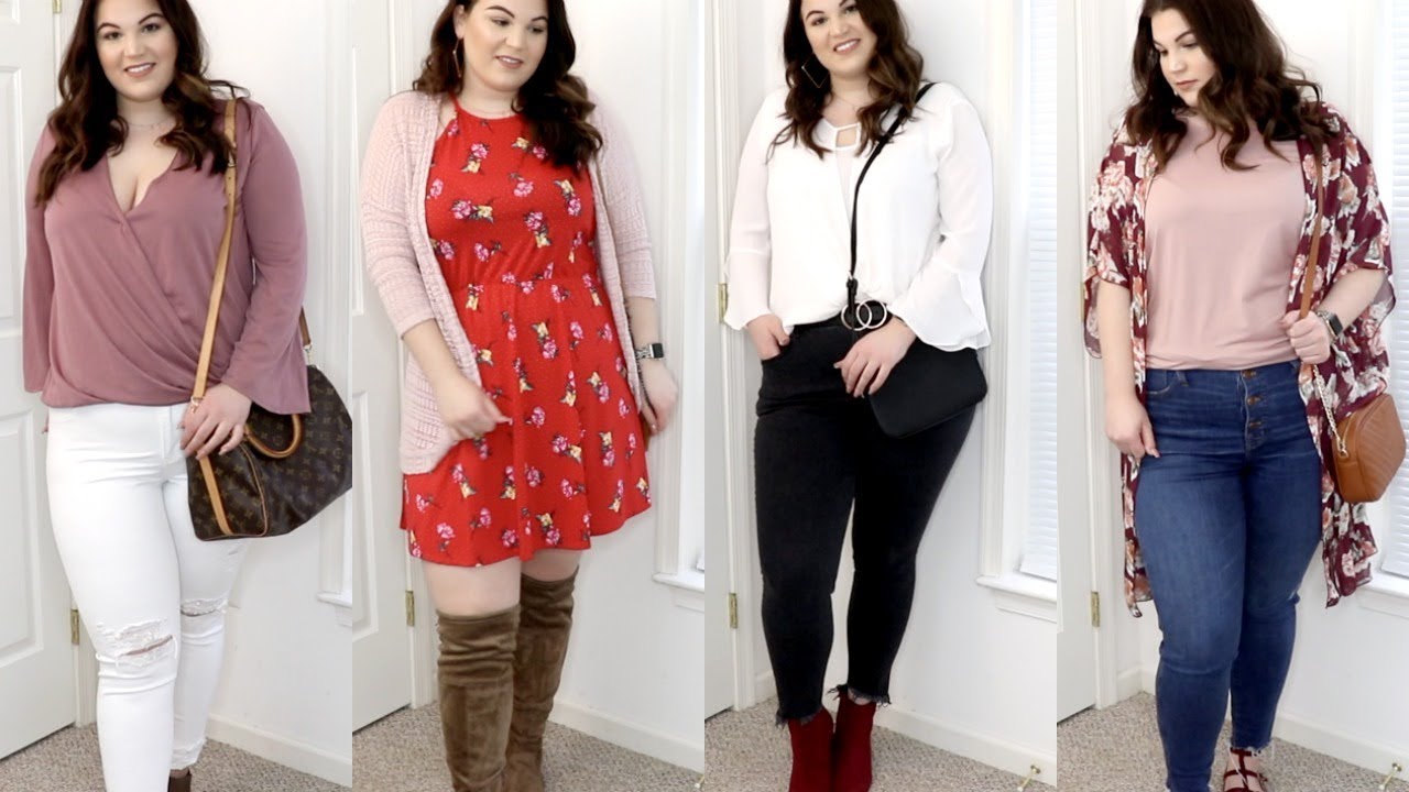 CURVY VALENTINE'S DAY/ DATE NIGHT OUTFIT IDEAS 2019 | Kelly Elizabeth ...