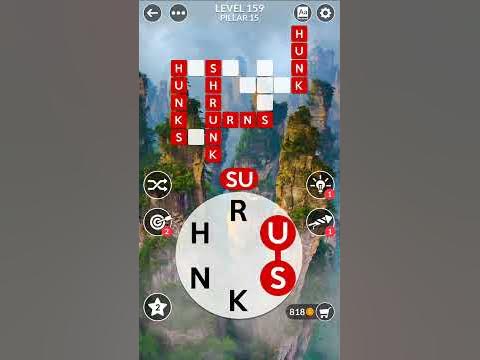 Wordscapes Level 159 | Answers - YouTube