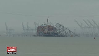 Crews demolishing Baltimore bridge after it collapsed 2 months ago