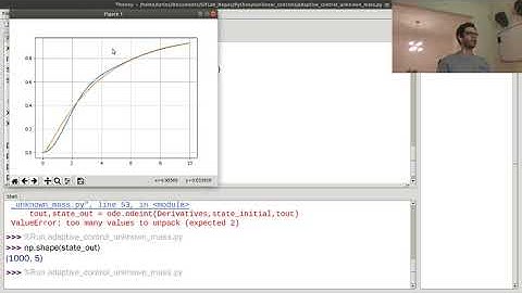 Python Help - Adaptive Controller