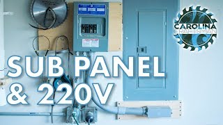 Installing a Sub Panel and 220V in the Garage |  DIY/Electrical