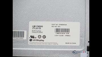 LM170E03-TLH3 17.0" a-Si TFT-LCD Panel for Display