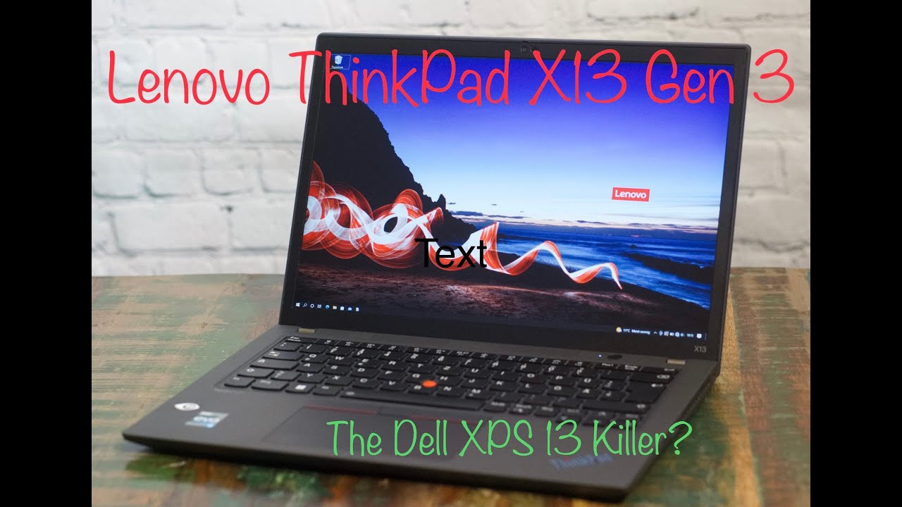video Lenovo ThinkPad X13 Gen 3 (Intel)