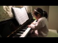 Anke chen age 5 plays  clementi piano sonata in d major op 36 no 6 1 allegro con spirito 2016 4 16