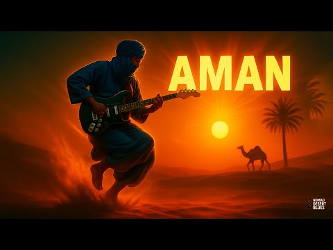 Aman Tuareg Desert Blues Guitar Sahara Soul Tishoumaren Vibes Official Audio