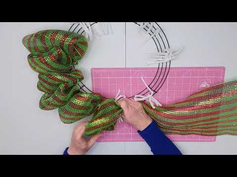 لقد غيرت طريقة  لعبة أكاليل الديكور الشبكي الخاصة بي إلى الأبد