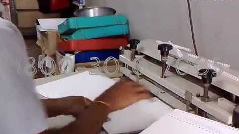 COMPLETE INDUSTRIAL WIRO BINDING MACHINE SETUP IN NOIDA