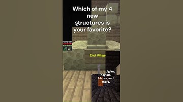 The Dungeon? The Nether Trial Chambers? End Villages? Sporespire Tower?  #minecraft #gaming #devlog