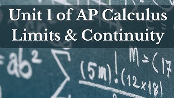 Unit 1 AP Calculus: Limits & Continuity