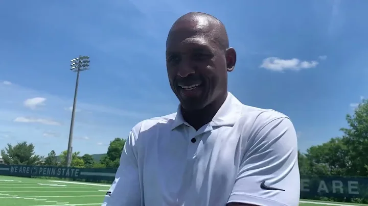 PSU Safeties Coach/Co-DC Anthony Poindexter 6/8/22...