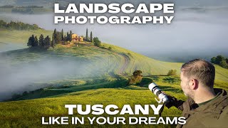 Tuscany doesn't get better then this. Landscape Photography with EPIC conditions. OM-1 MKII
