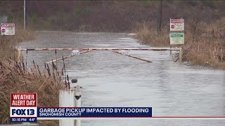 Flooding in Snohomish County likely to create backlog at intermodal yard | FOX 13 Seattle
