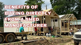 Benefits of Buying Directly from a Shed Manufacturer
