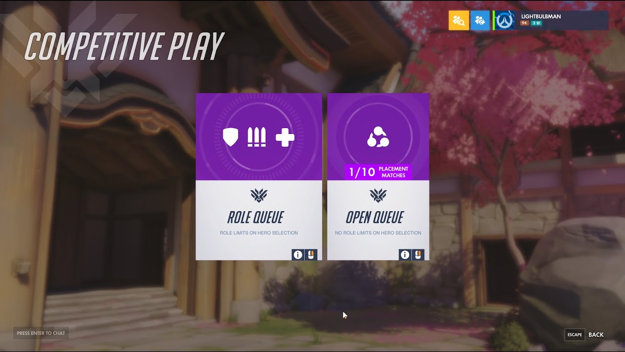 1st placement match of Overwatch competitive season | 22nd season - YouTube