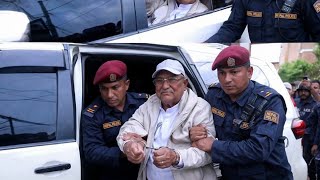 Kp Oli Got Arrested Today This Morning Just Now At 645 Am From Gunduwatch Full Video Viral Now