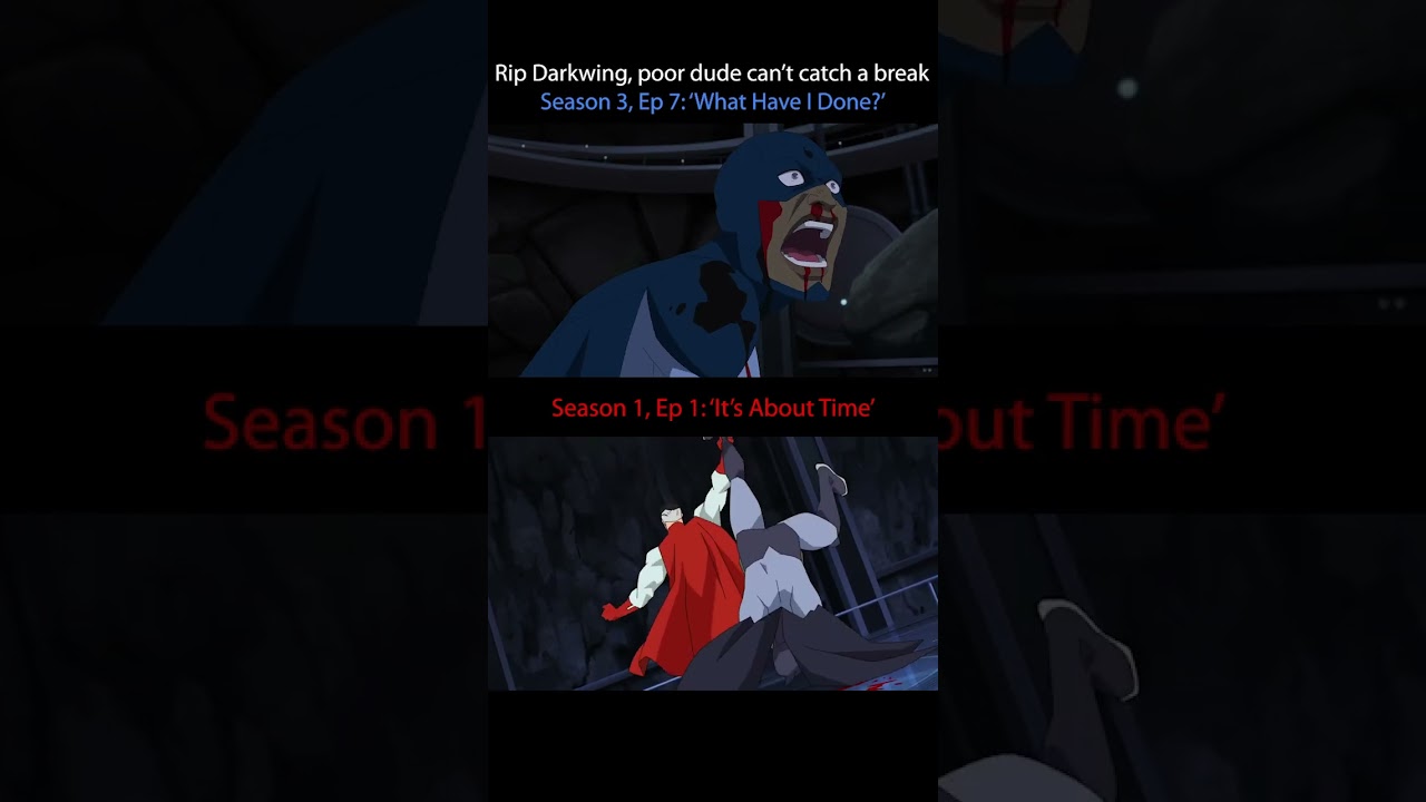 Поражение Дарквинга в третьем сезоне «Непобедимого» против первого сезона