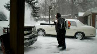 redneck snowblower.AVI