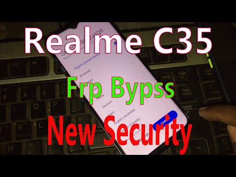 Realme C35 RMX3511 Frp Bypss New Security Update 2022