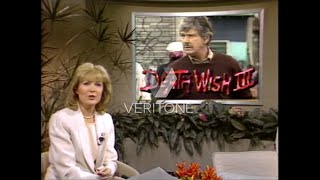 Death Wish III Charles Bronson interview 4/29/85