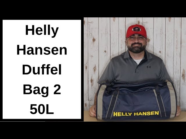 aanvaardbaar stijl hoogte Helly Hansen Duffel Bag 2 50L - YouTube