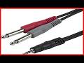 Monoprice 3.5mm TRS to Dual 1/4" TS Cable: Connect Your Devices to Pro Audio Gear with Ease