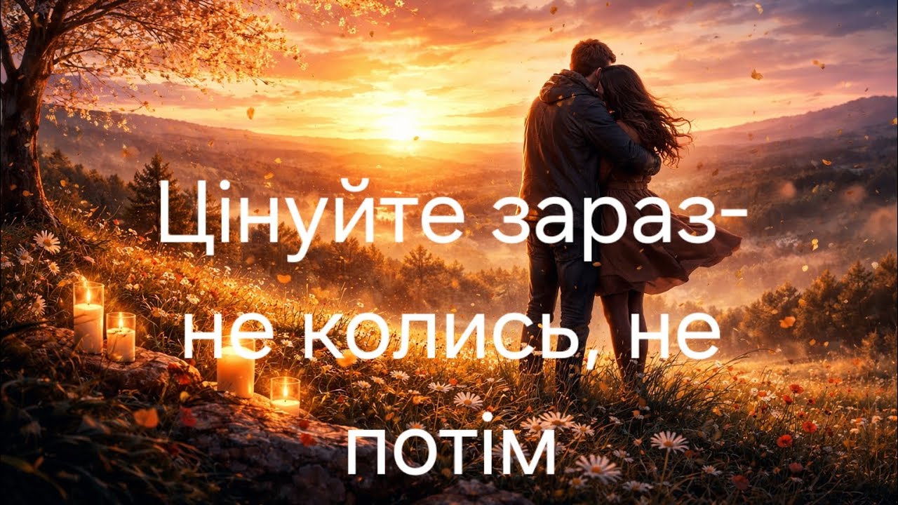 Цінуйте зараз- не колись, не потім | Альтернативний рок | Українська пісня