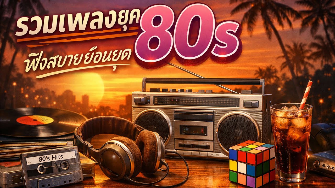 รวมเพลงยุค80s ฟังสบายๆ ย้อนยุค Vol.86 #เพลงใหม่ล่าสุด #รวมเพลง #เพลงยุค80s #เพลงยุค90s