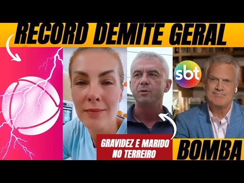 🚨 A gravidez de Ana e marido no terreiro + SBT quer aniquilar Bial e muda tudo + Record demite geral