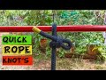 3 Quick Rope Knots for Beginners