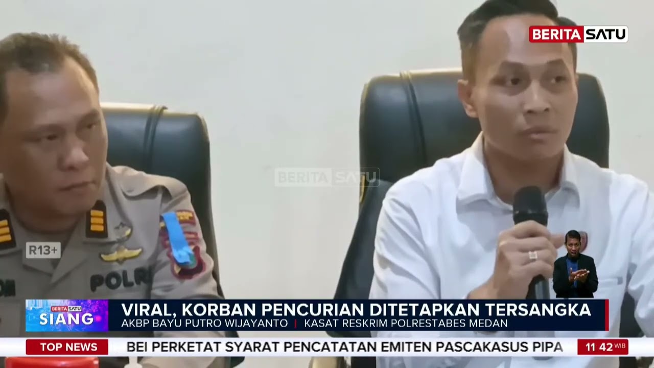 Polisi Jelaskan Status Tersangka dalam Kasus Viral Toko Ponsel Medan #beritasatu