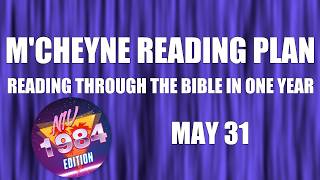 Day 151 - May 31 - Bible in a Year - NIV Edition