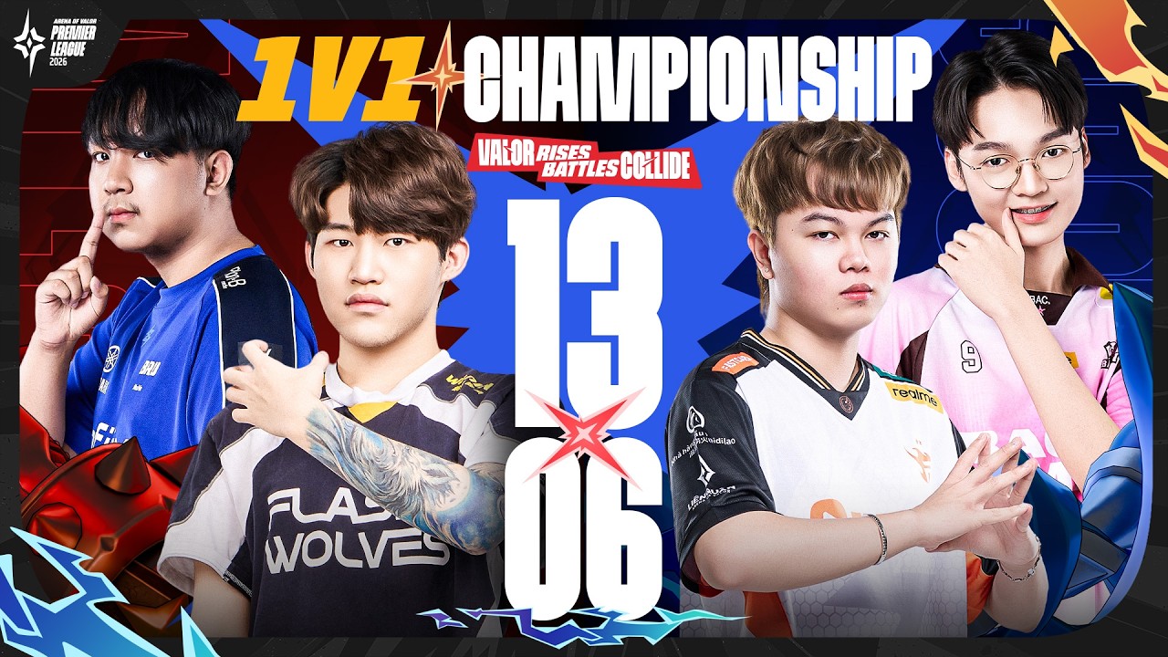 1V1 CHAMPIONSHIP - APL 2026 (NGÀY 13/06)
