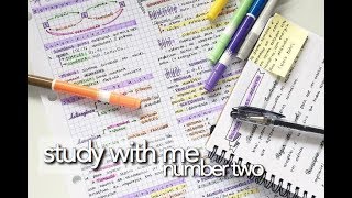Study With Me #2 || revisign