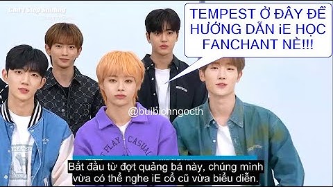 Cant Stop Shining 응원법 Cheering Guide Video fanchant TEMPEST hướng dẫn iE cỗ vũ fanchant nè