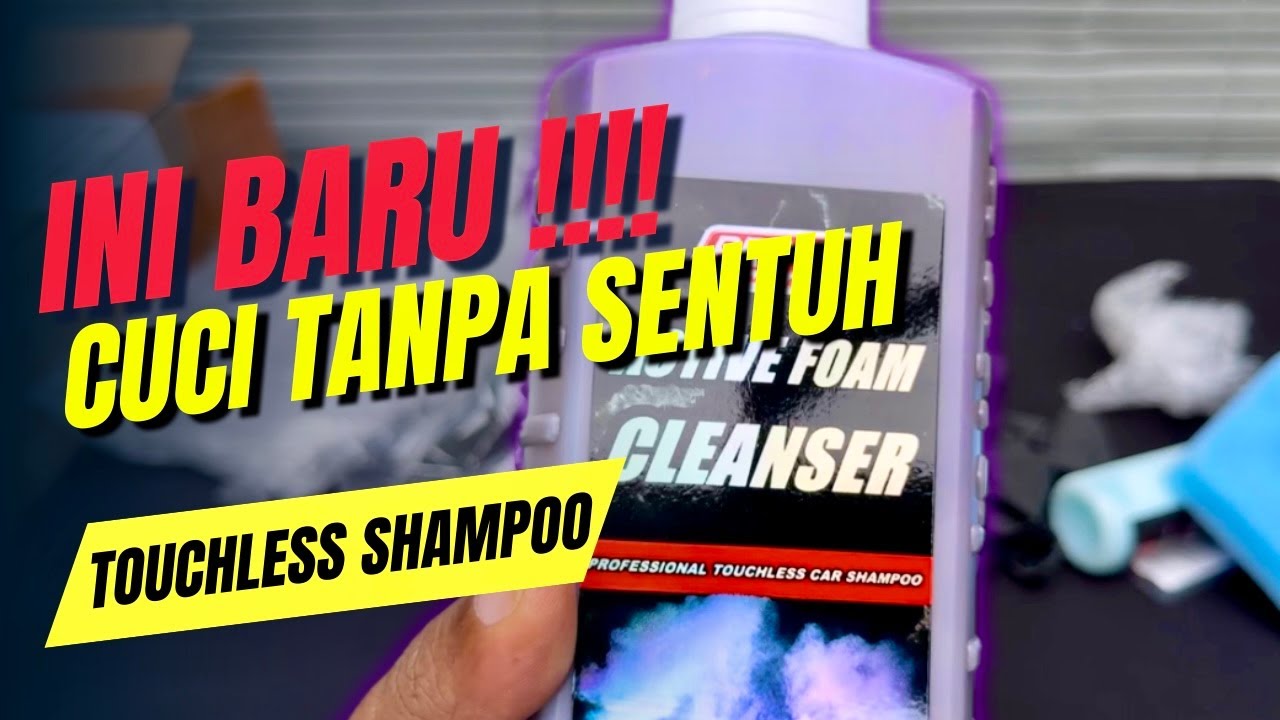 Ini Baru Mantab Cuci Motor Super Kotor Tanpa Sentuh !!!! Shampoo Touchless Prime