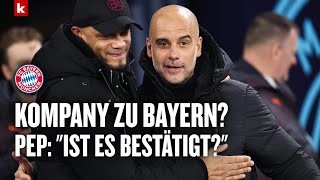 Kompany zu Bayern? Guardiola ist begeistert: 