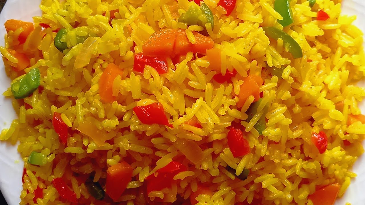 My Easy Turmeric Vegetable Rice Recipe|Day 22 of 25 Days of Christmas ...