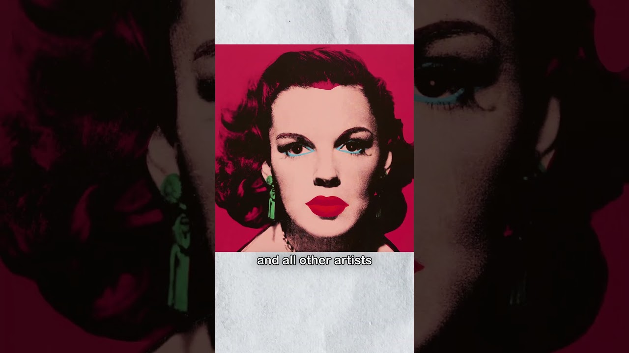 An EXTREMELY BIZARRE Artist! #art #andywarhol #modernart #shortsviral #historyfacts #historyshorts