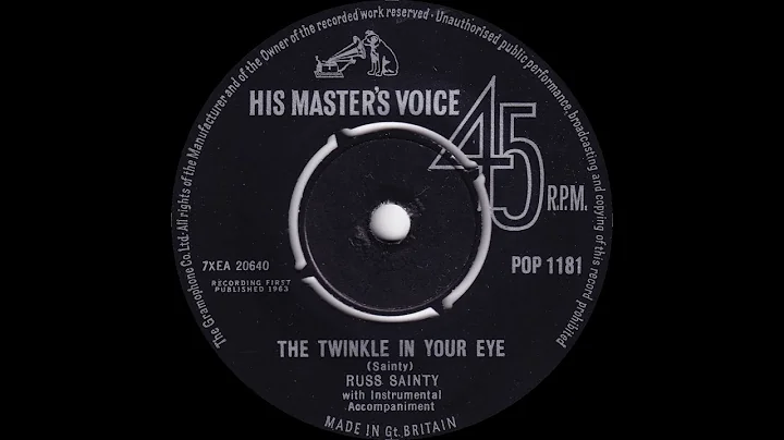 Russ Sainty - The Twinkle In Your Eye