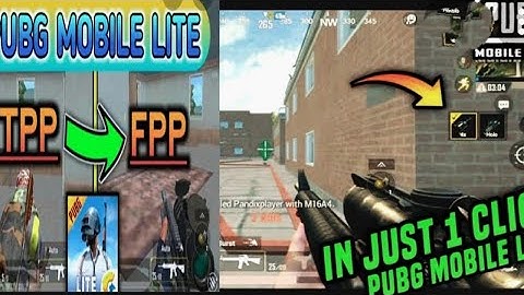 🔥HOW TO ENABLE FPP/TPP AND QUICK SCOPE I🔥PUBG MOBILE LITE | 🔥PUBG MOBILE LITE ME FPP/TPP KESE KARE