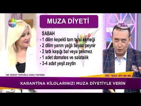 Muza diyeti nasıl yapılıyor?