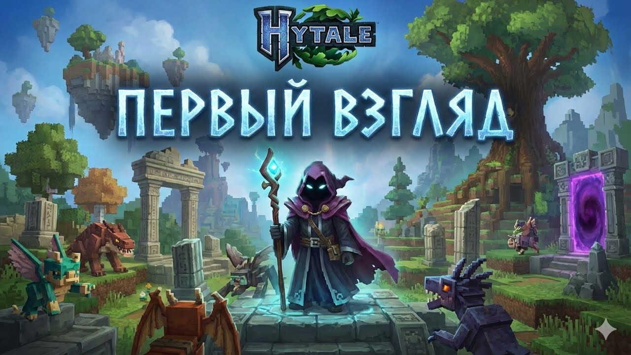 Первый взгляд Hytale — Cерия 1: Лучшее чем Minecraft, Portal Knights и Creativerse?