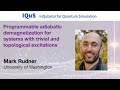 Mark Rudner: Programmable adiabatic demagnetization