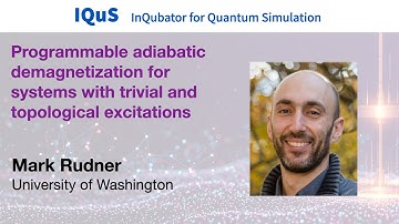 Mark Rudner: Programmable adiabatic demagnetization